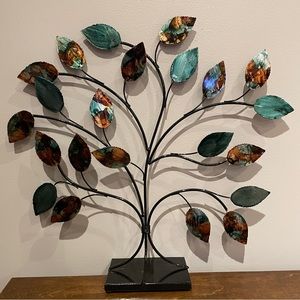 Metallic Leaf accent home decor Modern